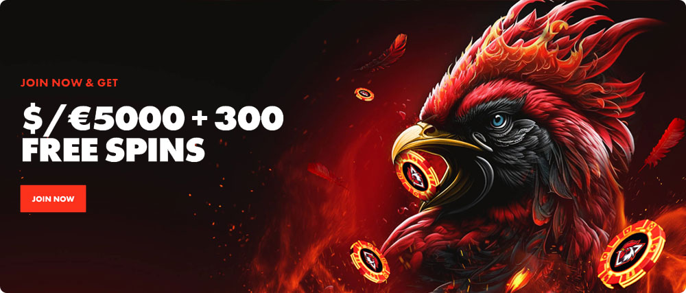 Rooster.Bet Casino Login Welcome Bonus